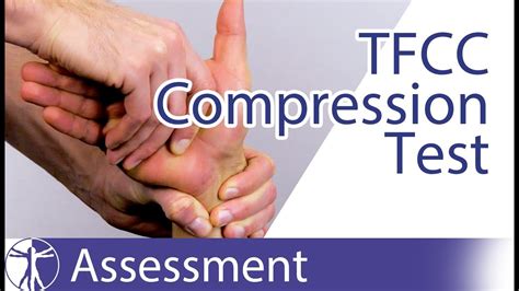 tfcc tear compression test|press test for tfcc.